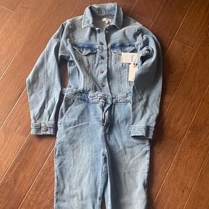 Good American Denim Jumpsuit